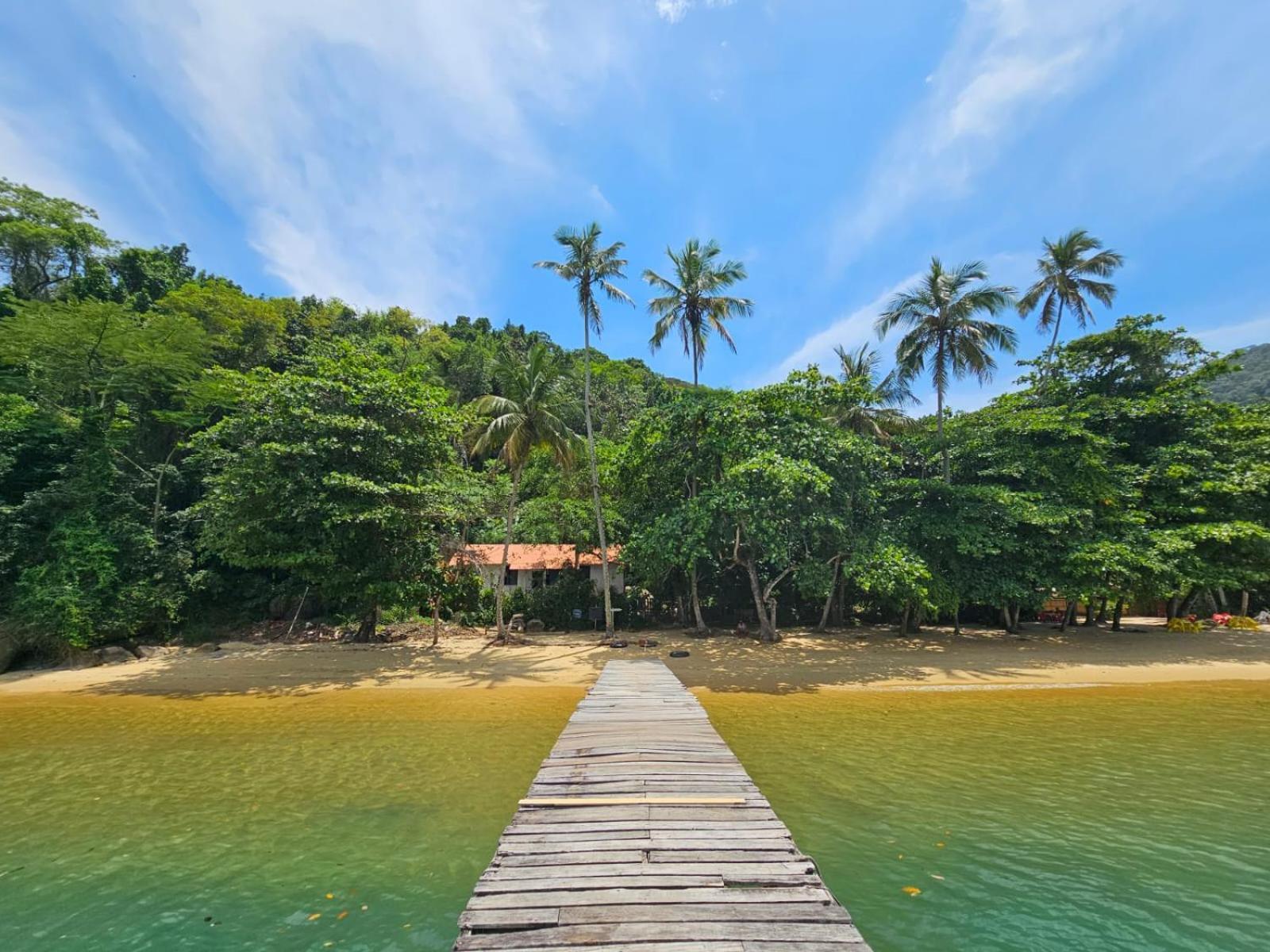 Casa Matatiso - Quartos Em Casa Compartilhada Na Ilha Grande Exteriör bild