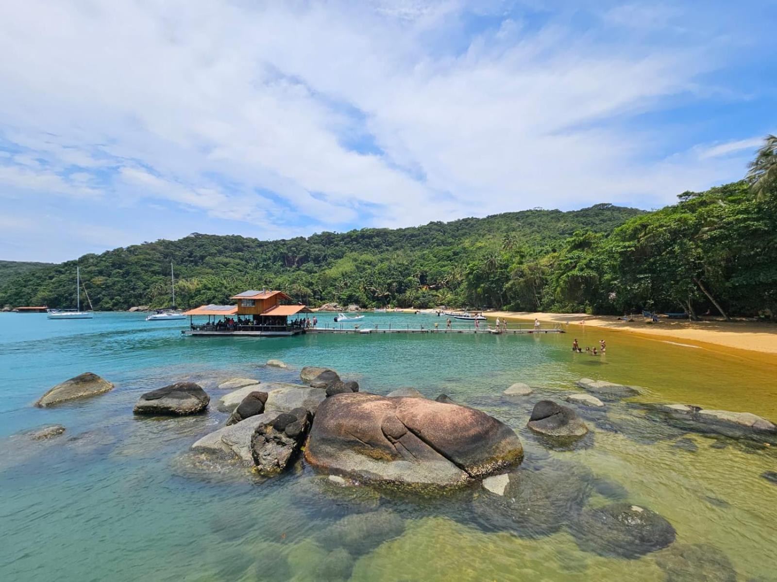 Casa Matatiso - Quartos Em Casa Compartilhada Na Ilha Grande Exteriör bild